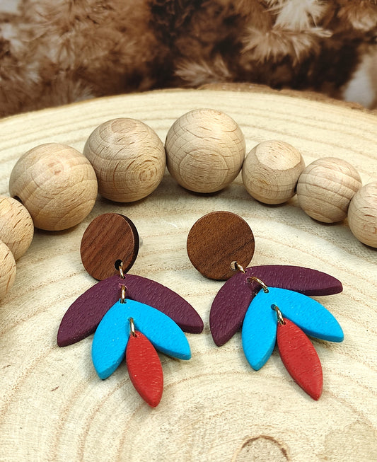 PIROUETTE earrings - Unique piece