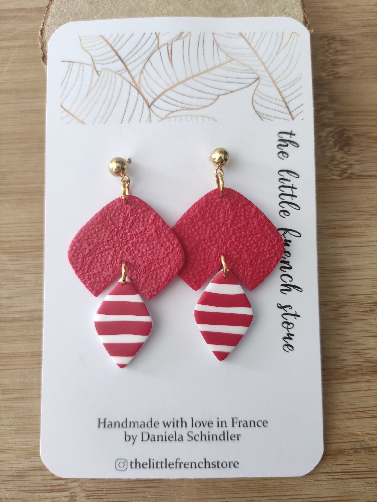 Boucles d'oreilles EDWINA - The Little French Store