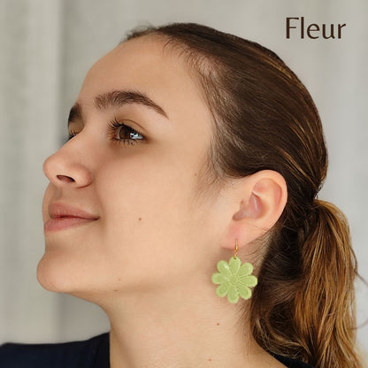 Boucles d'oreilles FLEUR - The Little French Store