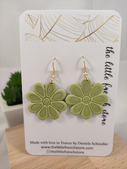 Boucles d'oreilles FLEUR - The Little French Store